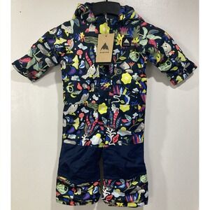 Burton Toddler One Piece Childrens Snowsuit Ski Snowboard Suit Moonlit Grove 18M